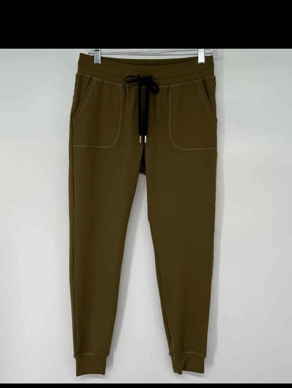 Zyia Active Unwind Jogger Women's Size XL Olive Green Drawstring Perfect Pockets - Picture 2 of 9